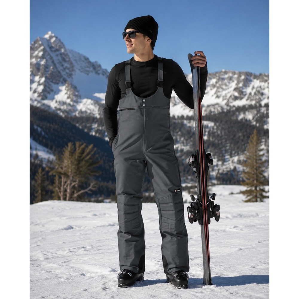 Roberta Tonini Reinforced Ski Overalls/Salopettes Size 54 Technical Thermal Wool